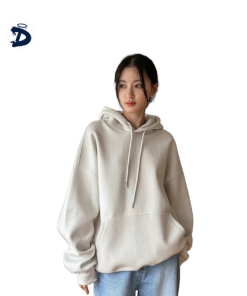 Áo Khoác Hoodie Nữ Basic Tối Giản