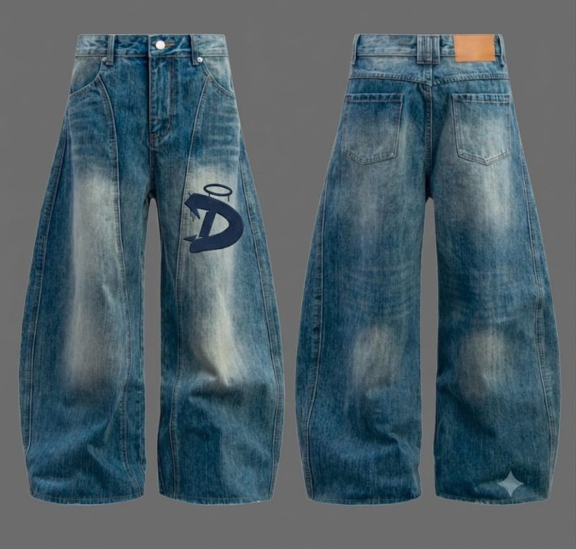 quần jean Draven ‘Seraphim’ 3D Volume Denim