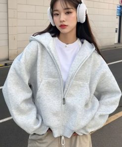 áo hoodie croptop