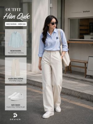 Cách Phối Đồ Với Áo Sơ Mi